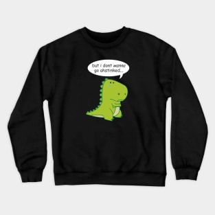 Little Dinosaur Ahstinked Crewneck Sweatshirt
